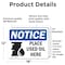 Signmission Place Used Oil Here, 18 in W x Rectangle, Vinyl Decal OS-2PACK-NS-D-1218-L-16351 - alternate 2